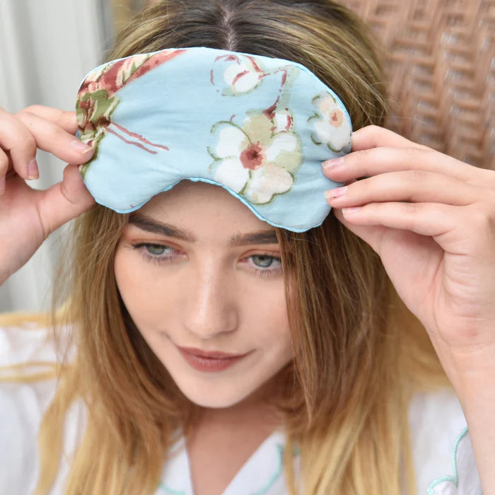 Blue Blossom Eye Mask