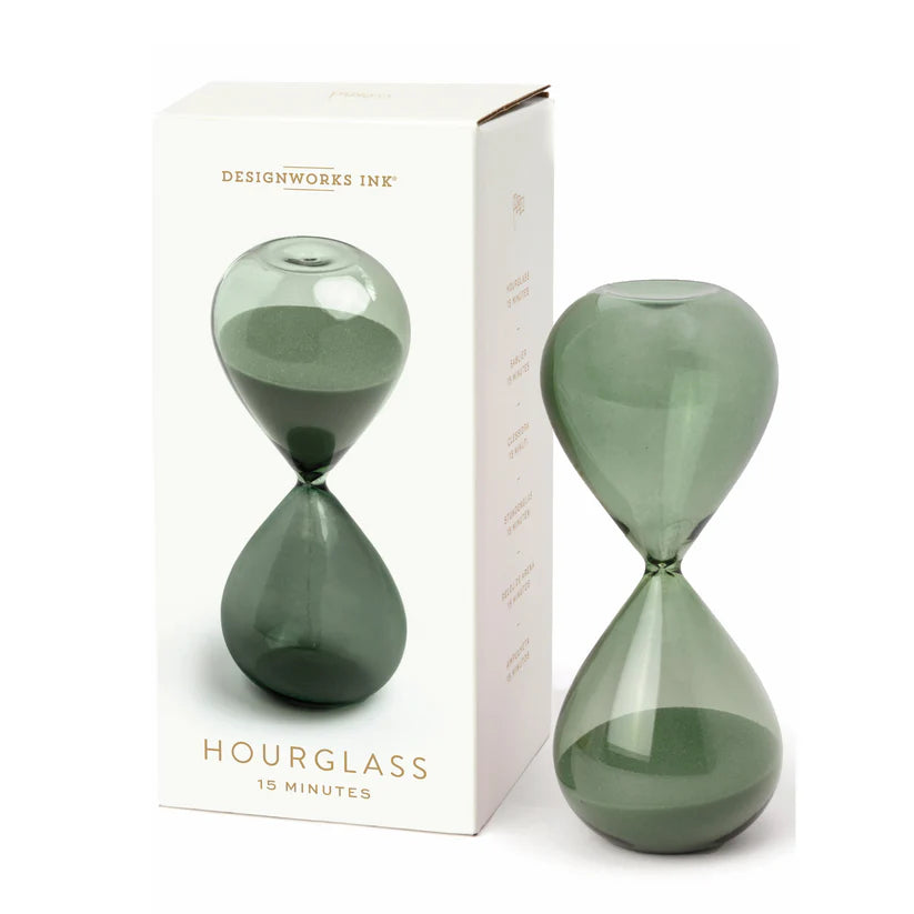 Time Out Hourglass Evergreen