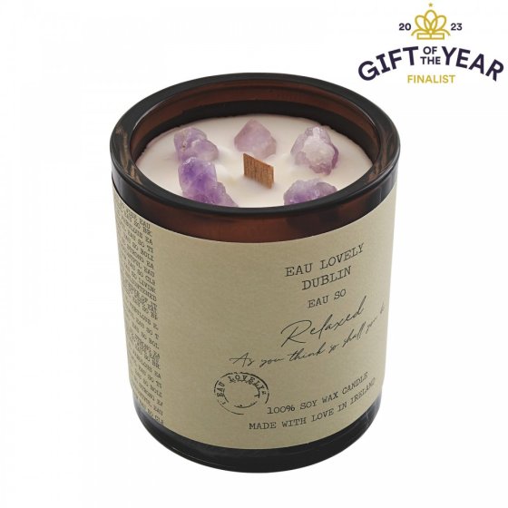 Eau so Relaxed Candle with Amethyst